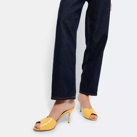 Manolo Blahnik Houramu 70MM Patent Leather Mules size 39 - Picture 2 of 13